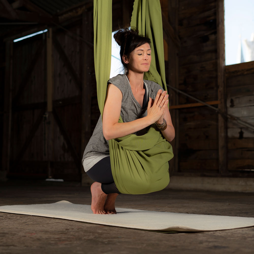 Aerial Yin & Relax, Aerial Yoga, Aerial Yin, Teacher Training, TCM, Traditionele Chinese Geneeswijzen, Functionele Anatomie, Aerial Yoga techniek